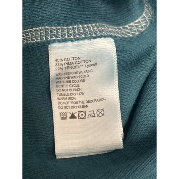 Tommy Bahama Men's Small Tobago Bay Crew Pullover Sweatshirt Summer Night - Picture 6 of 7